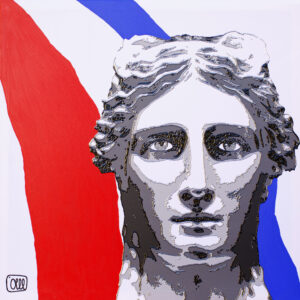 Marianne Plexiglas Fine Art - Portrait de face